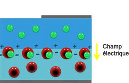 Photovoltaic panels - Recombination of free charges