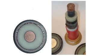 Underground high voltage cables